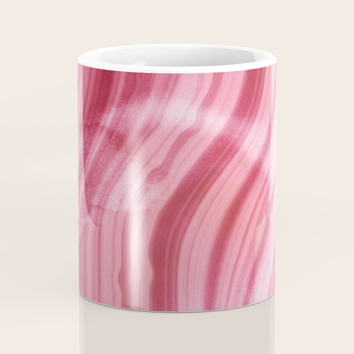Summer Pink  Mermaid  Marble Coffee Mug Gallery Image 4