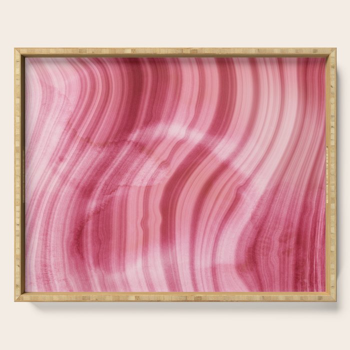 Summer Pink  Mermaid  Marble Serving Tray Gallery Image 1