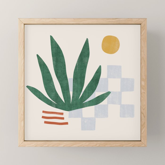 sunny feelings Mini Art Print Gallery Image 1