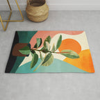 Colorful Ficus 1 Rug Gallery Image 1