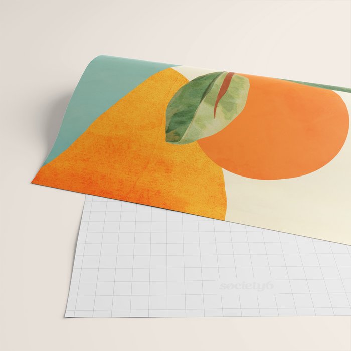 Colorful Ficus 1 Wrapping Paper Gallery Image 2
