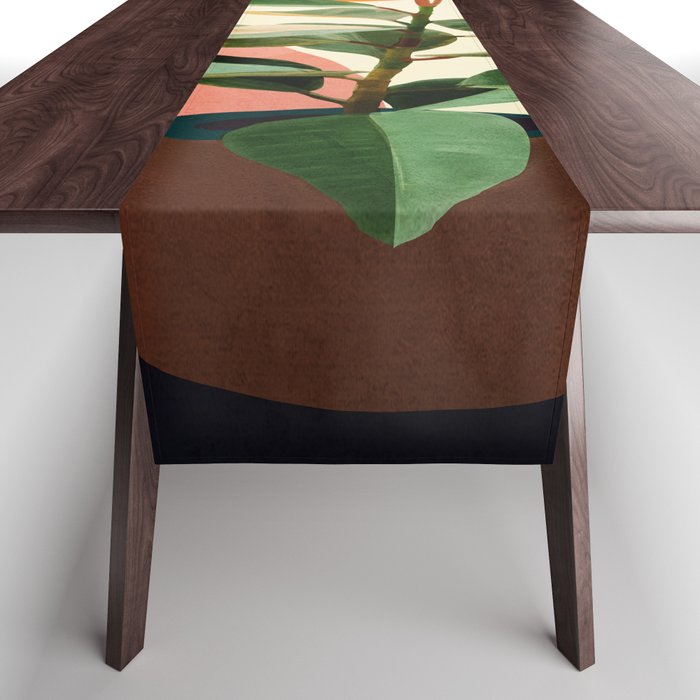 Colorful Ficus 1 Table Runner Gallery Image 1