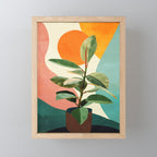 Colorful Ficus 1 Mini Art Print Gallery Image 1