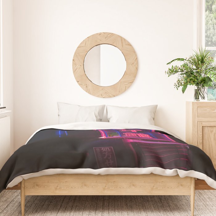 neo tokyo Duvet Cover Gallery Image 3