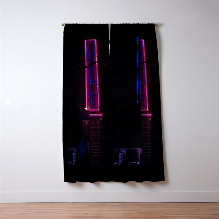 neo tokyo Window Curtain Gallery Image 3