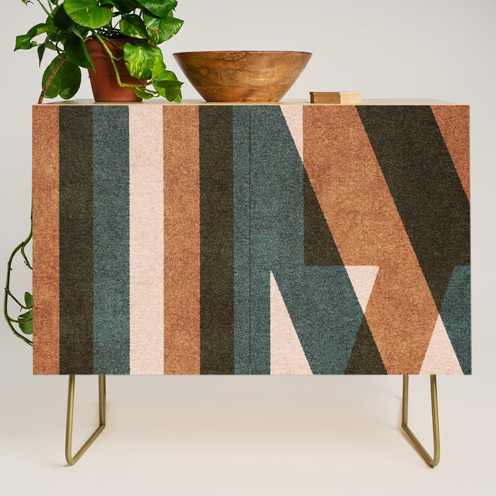 ABSTRACT ALPHABET / Decorative K Credenza Gallery Image 1