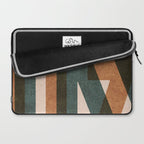 ABSTRACT ALPHABET / Decorative K Laptop Sleeve Gallery Image 2
