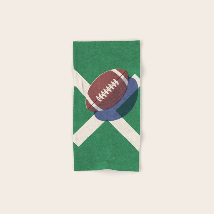 BALLS / American Football I Bath Towel Gallery Image 1
