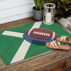 BALLS / American Football I Outdoor Rug Gallery Image 2