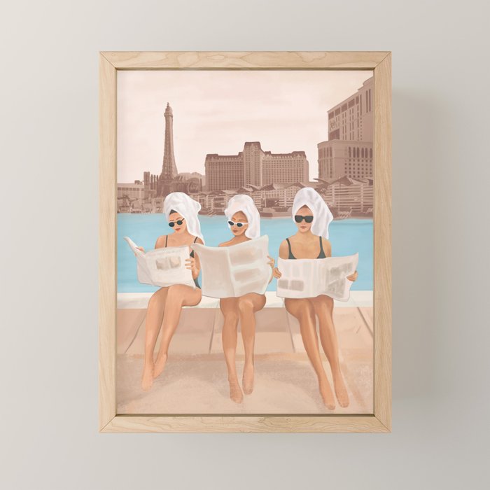 Hotel Morning Mini Art Print Gallery Image 1