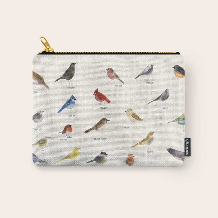 little nature birds Carry All Pouch Gallery Image 1