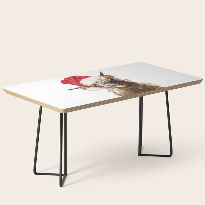 Christmas Highland Cow Coffee Table Gallery Image 1