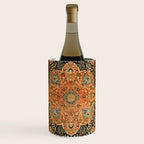 Mohtashem Kashan Vintage Persian Rug Print Wine Chiller Gallery Image 1
