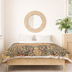 Mohtashem Kashan Vintage Persian Rug Print Duvet Cover Gallery Image 3