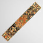 Mohtashem Kashan Vintage Persian Rug Print Table Runner Gallery Image 3