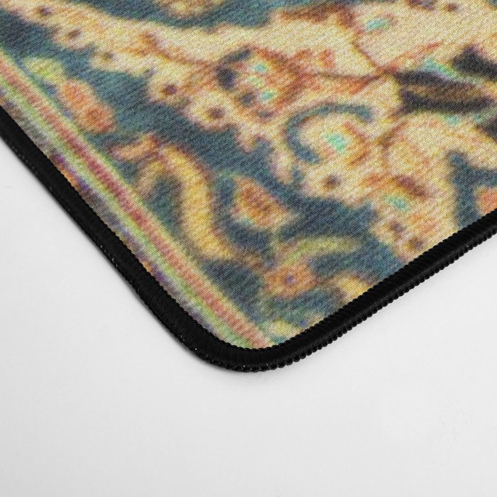 Mohtashem Kashan Vintage Persian Rug Print Desk Mat Gallery Image 4