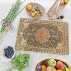 Mohtashem Kashan Vintage Persian Rug Print Cutting Board Gallery Image 2