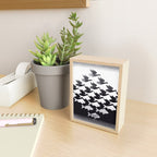 "Sky and Water I" by M.C. Escher Mini Art Print Gallery Image 2