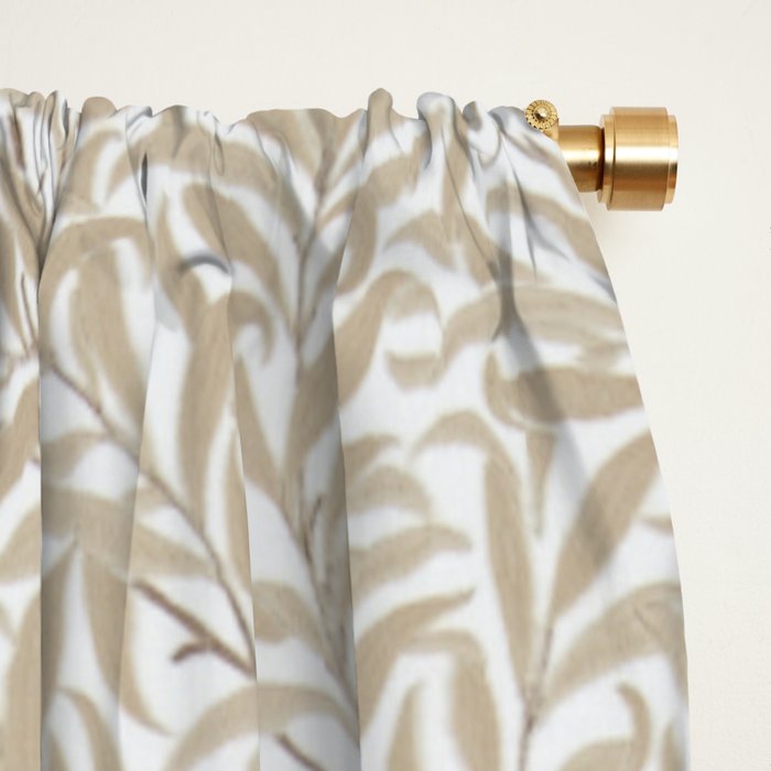 William Morris Willow Bough Wheat Window Curtain Gallery Image 2