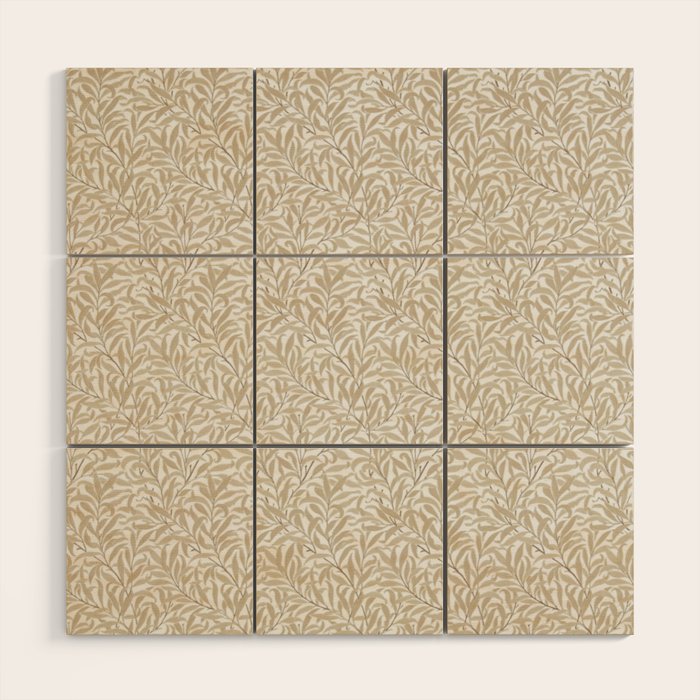William Morris Willow Bough Wheat Wood Wall Art Gallery Image 1