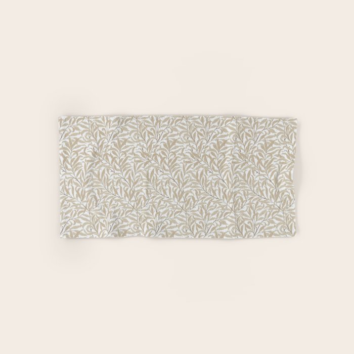 William Morris Willow Bough Wheat Bath Towel Gallery Image 1