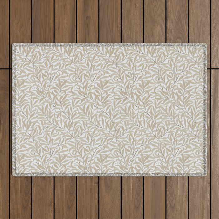 William Morris Willow Bough Wheat Outdoor Rug Gallery Image 1