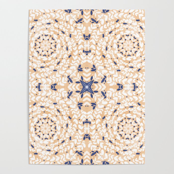 Pink Circular Nature Tiles PB Poster Gallery Image 4