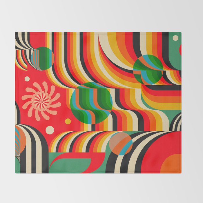 Dream Paradise Throw Blanket Gallery Image 2