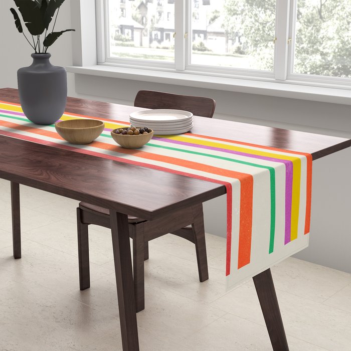 Palm Springs 1930: Retro Mid-Century Edition  Table Runner Gallery Image 2