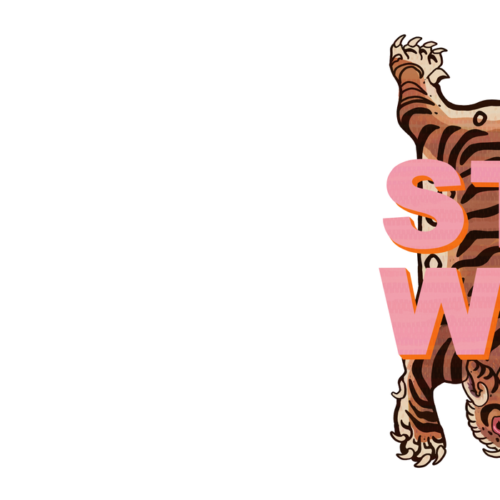 Tibetan Tiger // Stay Wild Color Wave Coffee Mug Gallery Image 2