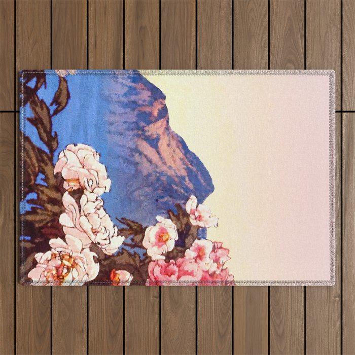 Winds Towards Kanata - Nature Landscape Outdoor Rug Gallery Image 1