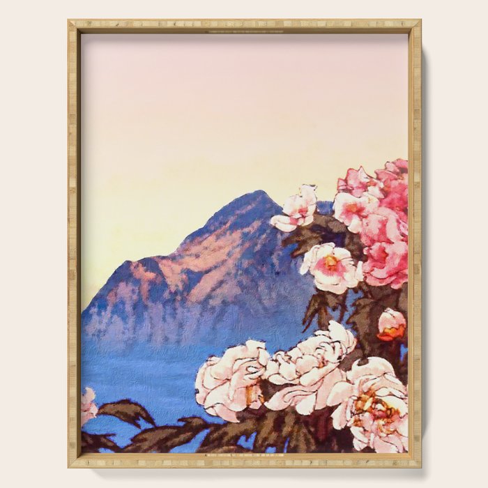 Winds Towards Kanata - Nature Landscape Serving Tray Gallery Image 1