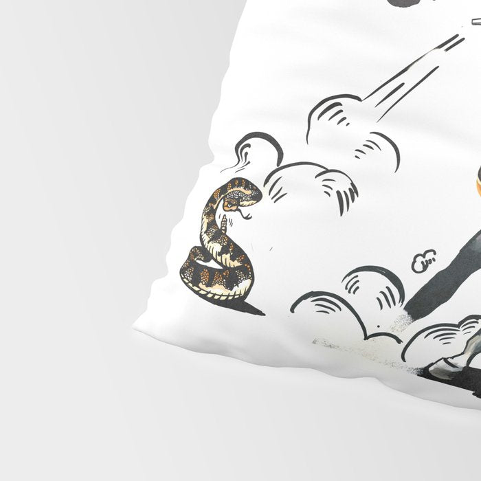 Don't Call Me Honey Retro Cowgirl On Horseback V.1 Pillow Sham Gallery Image 4