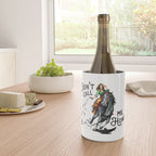 Don't Call Me Honey Retro Cowgirl On Horseback V.1 Wine Chiller Gallery Image 4