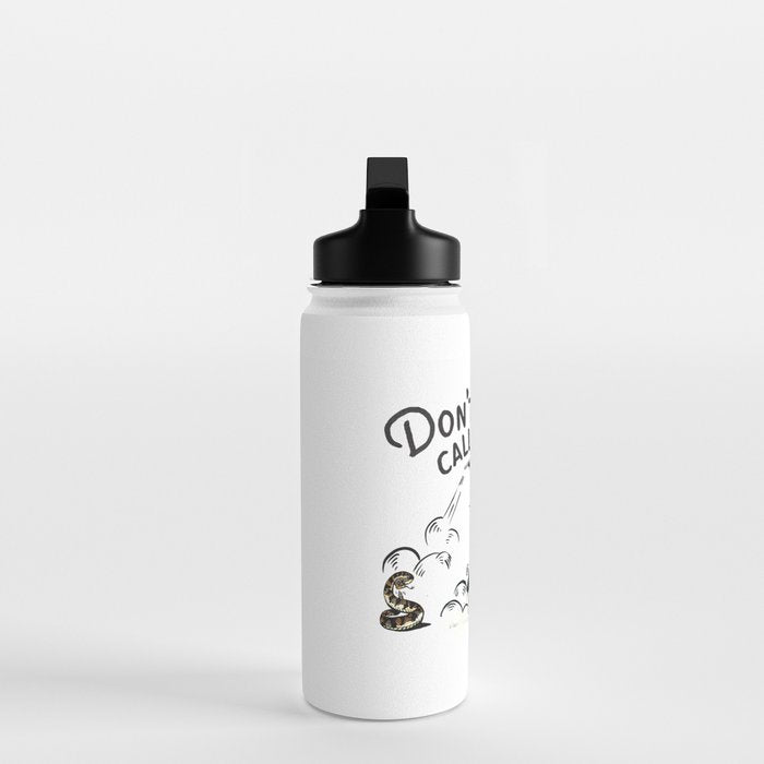 Don't Call Me Honey Retro Cowgirl On Horseback V.1 Water Bottle Gallery Image 3