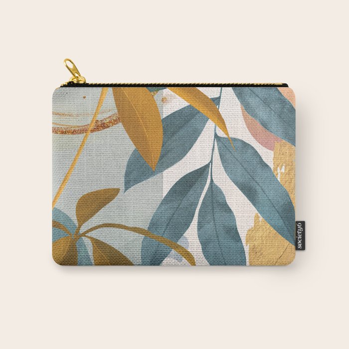Abstract Tropical Art XIII Carry All Pouch Gallery Image 1