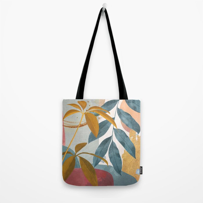 Abstract Tropical Art XIII Tote Bag Gallery Image 2