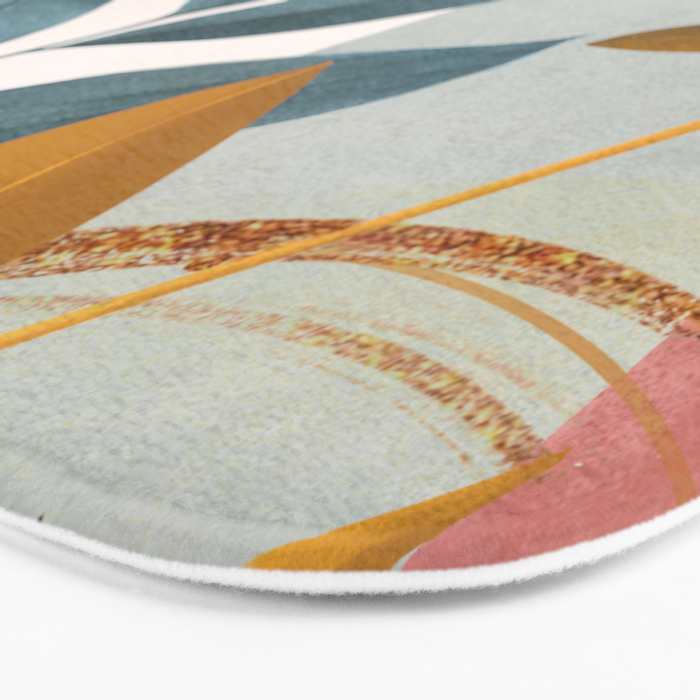 Abstract Tropical Art XIII Bath Mat Gallery Image 3