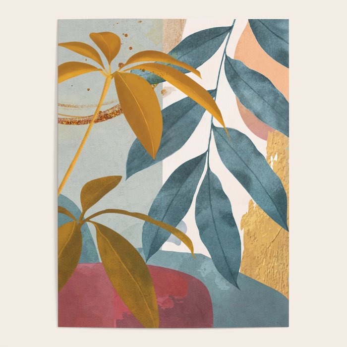 Abstract Tropical Art XIII Poster Gallery Image 4