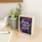 Stevie Nicks Quote - Don't be a Lady, Be a Legend Mini Art Print Gallery Image 2
