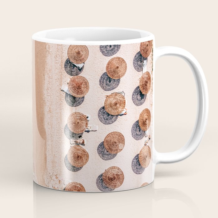 Aerial Beach Print, Beach Photography, Aerial Photography, Blue Ocean Print, Sea Beach Print Coffee Mug Gallery Image 1