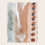 Aerial Beach Print, Beach Photography, Aerial Photography, Blue Ocean Print, Sea Beach Print Poster Gallery Image 4