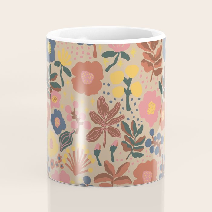 Red blooming Coffee Mug Gallery Image 4