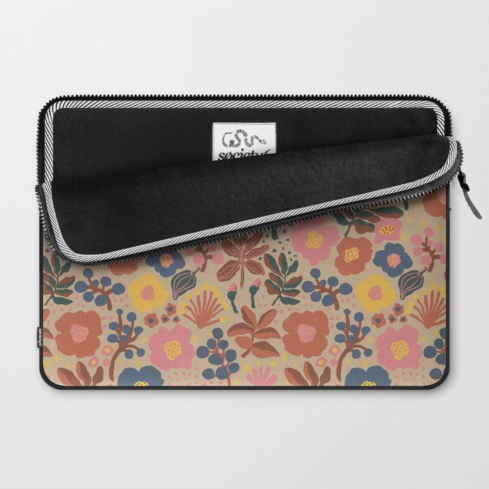 Red blooming Laptop Sleeve Gallery Image 2