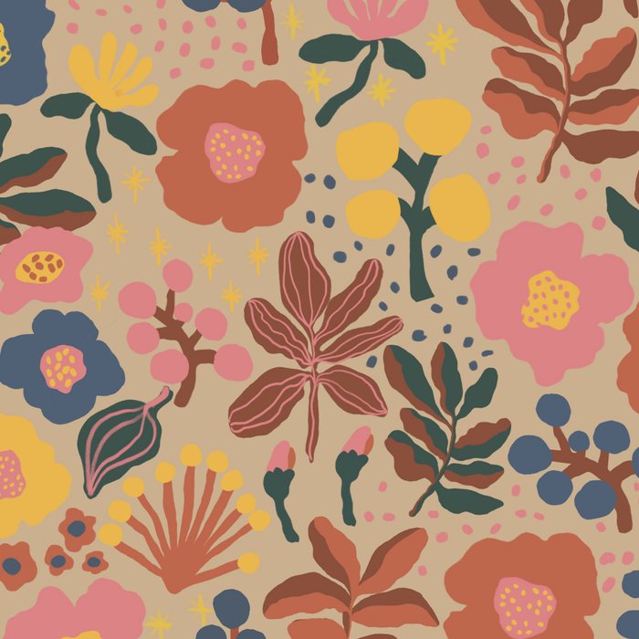 Red blooming Coffee Mug Gallery Image 2