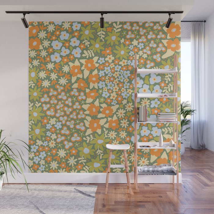 Spring meadow II Wall Mural Gallery Image 1