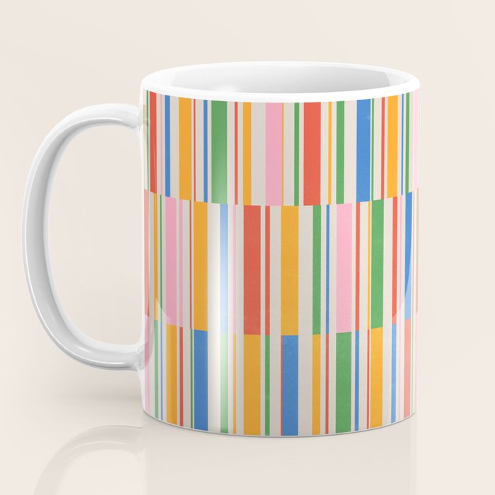 Stripes | PATTERN 01: The Retro Edition Coffee Mug Gallery Image 3