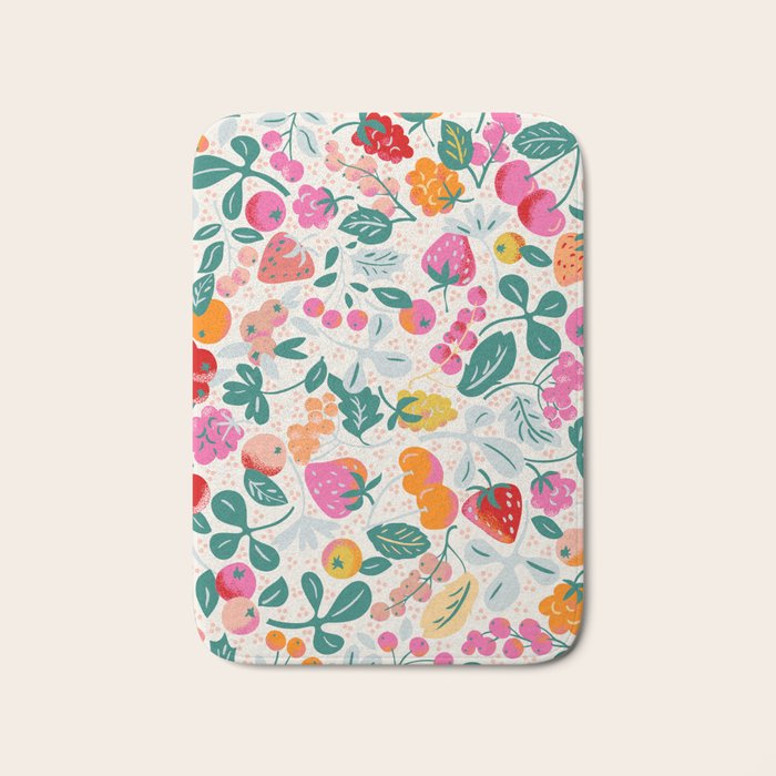 Fruit salad Bath Mat Gallery Image 1