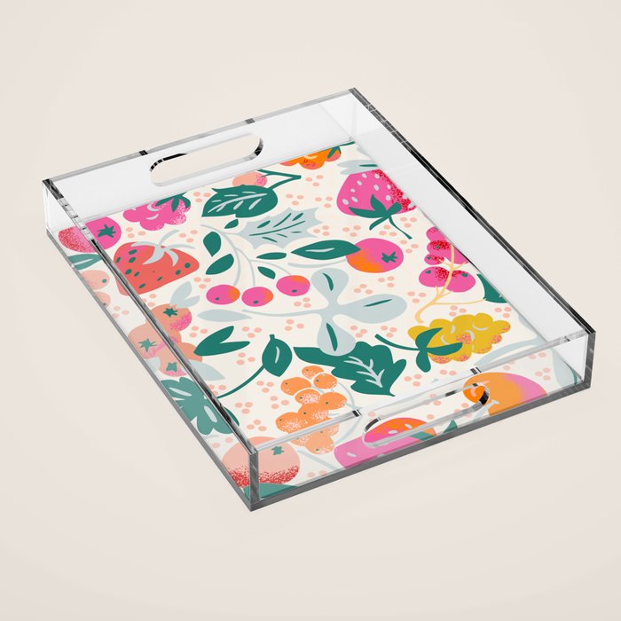 Fruit salad Acrylic Tray Gallery Image 1