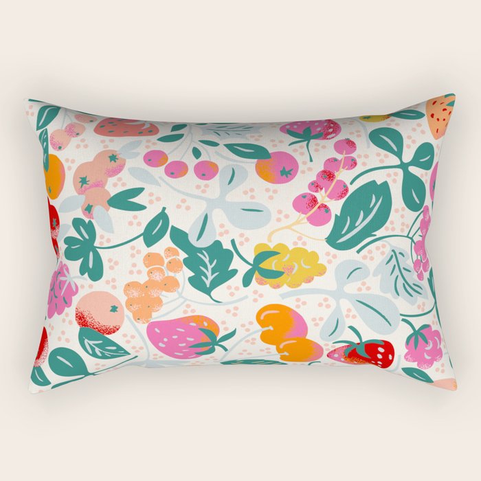 Fruit salad Rectangular Pillow Gallery Image 1